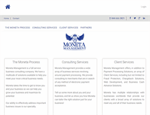 Tablet Screenshot of monetamanagement.com